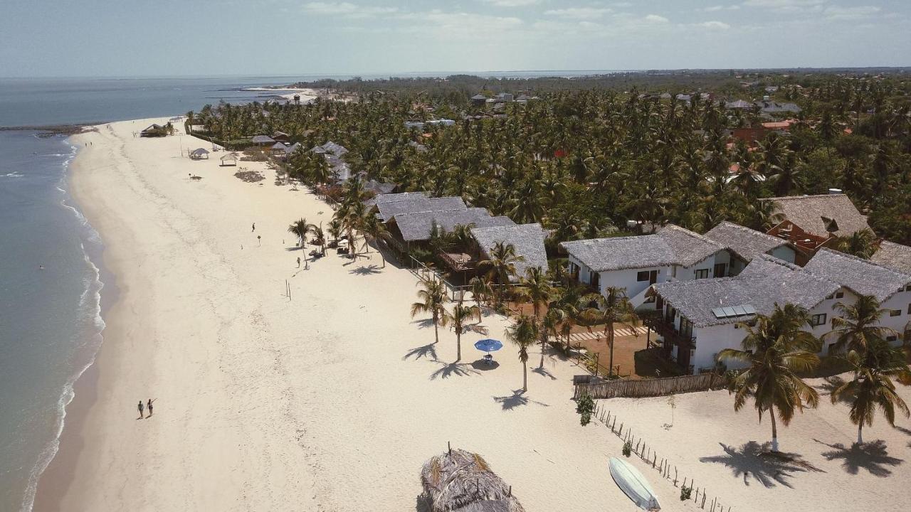 Ap Vila Mar Pé na areia com vista para o mar e piscina Barra Grande  Exterior foto